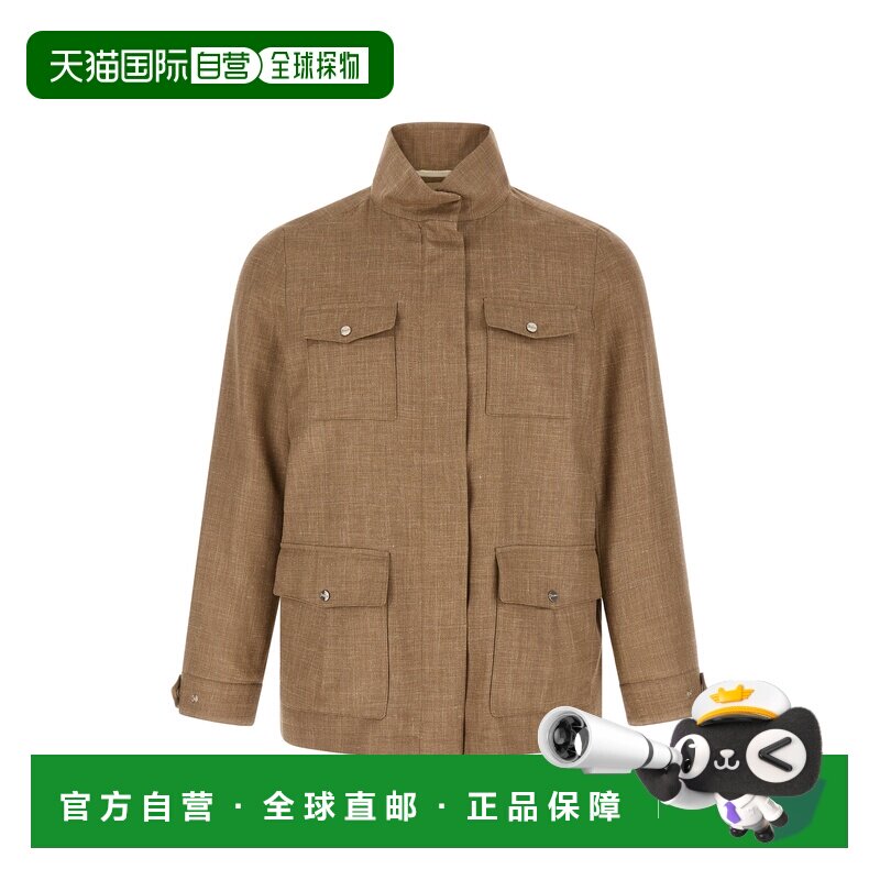 香港直邮Herno 女士 驼色外套 FI000012D33489 beige米色 舒适时