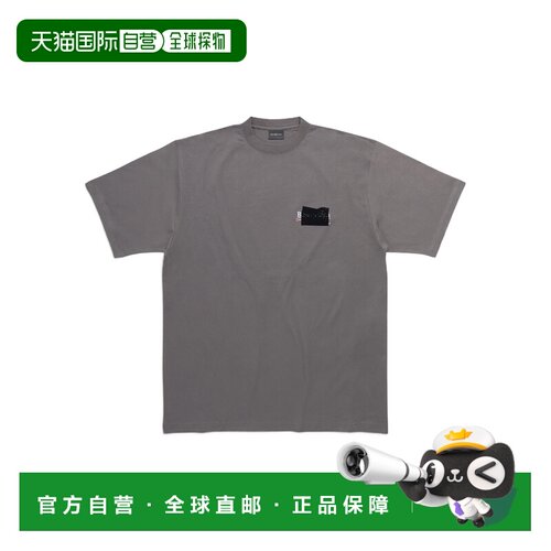 1h可退 Balenciaga Gaffer 圆领T 恤 641675TNVG1巴黎世家男装