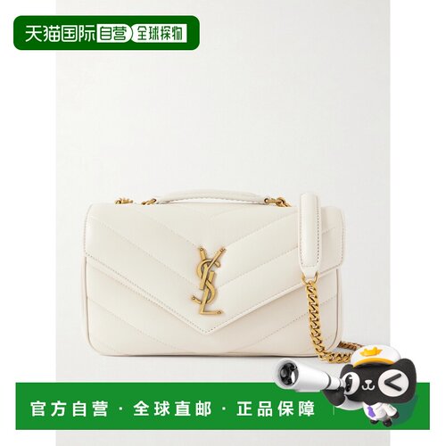 香港直邮Saint Laurent 圣罗兰 女士 Loulou 小号麦特拉斯凸纹皮