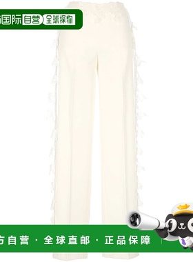 1h可退 香港直邮Blumarine 蓝色情人 女士 白色裤子 A522P196A