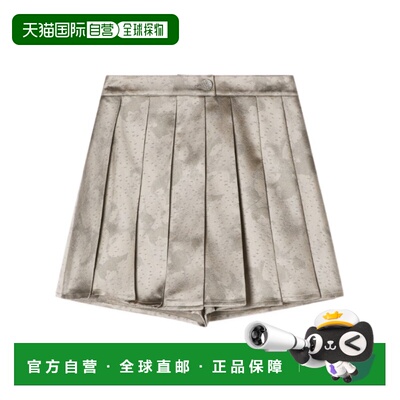 Emporio Armani 迷彩花卉提花面料阔腿裤 EW004379TE20059短裤