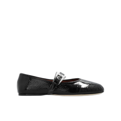 香港直邮Paris Texas Sveva 芭蕾舞平底鞋 PX1383XCRVN