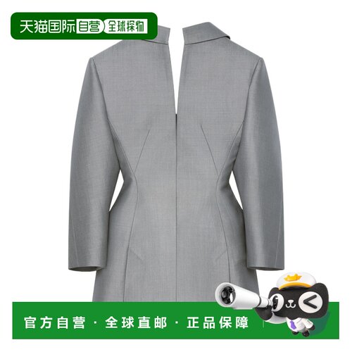 香港直邮GIVENCHY 女士大衣 BW22LA168E055 SS2026 灰色 长袖连衣