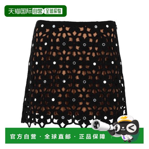 香港直邮MICHAEL KORS 女士半身裙 MS670M4KNE001 SS2026 黑色