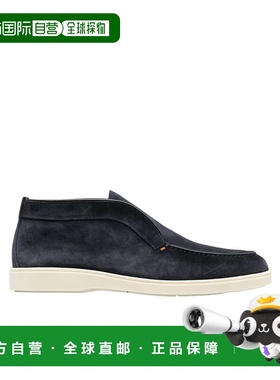 香港直邮Santoni 圆头休闲鞋 MGDT17823TICB一脚蹬