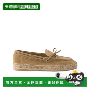 香港直邮Prada 1D864N054F020普拉达厚底 圆头乐福鞋