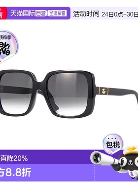 自营GUCCI古驰 镜腿侧面logo标识板材镜架 方形 太阳眼镜