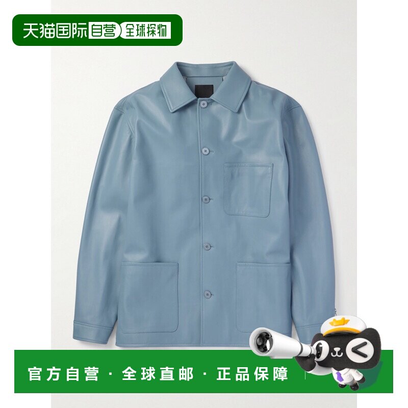 1h可退 香港直邮Givenchy 纪梵希 男士 皮革外套襯衫 BM01AQ61KP