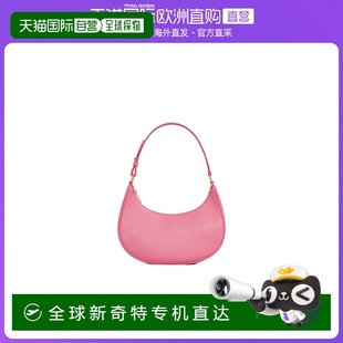 時(shí)尚 香港直發(fā)CELINE賽琳女士紅色logo標(biāo)志單肩包經(jīng)典 193953DGQ