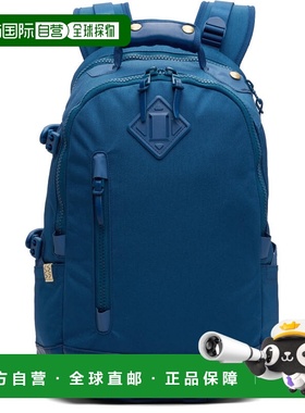 1h可退 香港直邮Visvim 维斯维木 男士 蓝色 Cordura 20L 双肩包