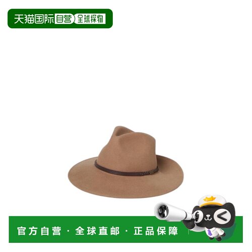 香港直邮Barbour 女士帽子 LHA0217CM31 AW2026 浅棕色 徽标软呢