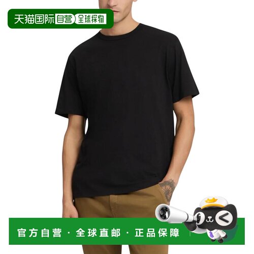 欧洲直邮REPLAY 男士T恤 M30970002660098 AW2026 黑色 REGULAR M