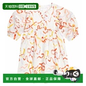 香港直邮Chloe 蔻依 女童 1h可退 印花棉质连衣裙童装 white白色