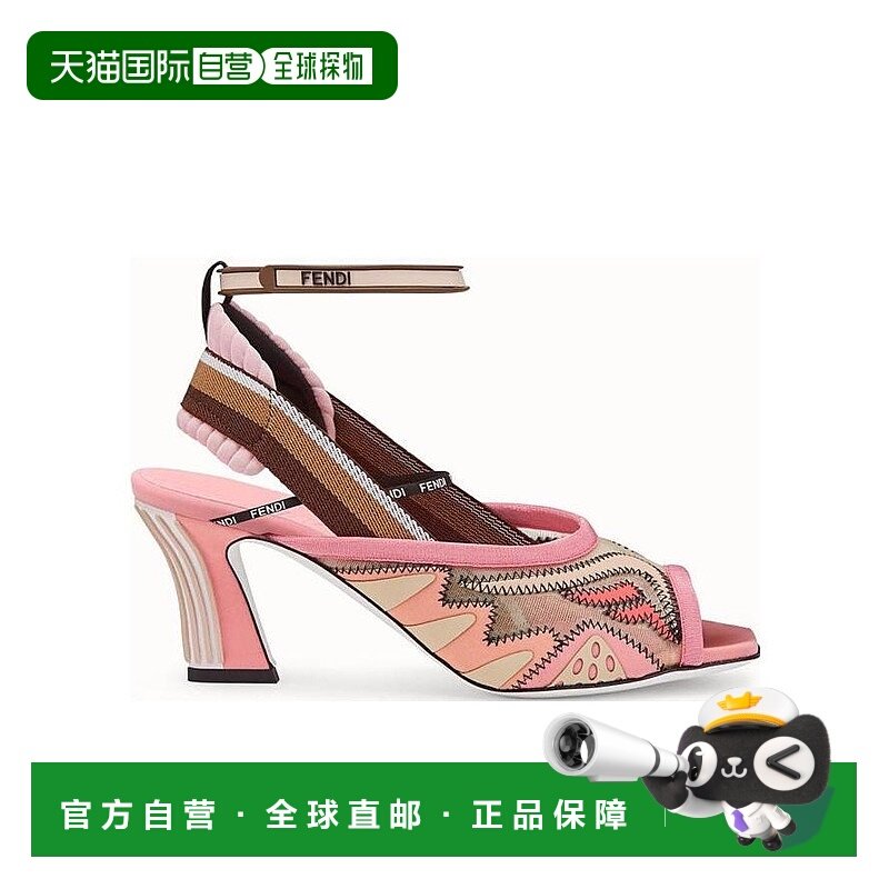 香港直邮Fendi 秀场同款  105网纱裹踝凉鞋 8X6910A6RQ16M8
