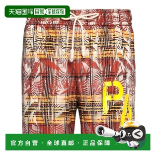 香港直邮Palm Angels 棕榈天使 男士 短裤 beige米色 舒适时尚