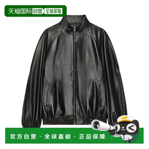 1h可退 香港直邮GIVENCHY 男士皮衣 BM01J36003001 AW2026 黑色