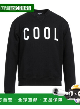 1h可退 香港直邮Dsquared2 二次方 男士 卫衣 black黑色 舒适时尚