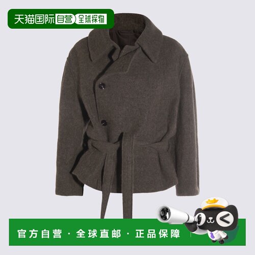 香港直邮LEMAIRE 女士外套 CO1149LF504GR678 AW2025 军绿色长袖