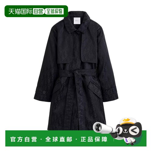 1h可退 香港直邮Dior 长袖风衣 6WBM11COAC