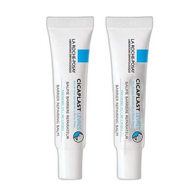 欧洲直邮La Roche Posay理肤泉保湿润唇膏7.5MLx2支装正品