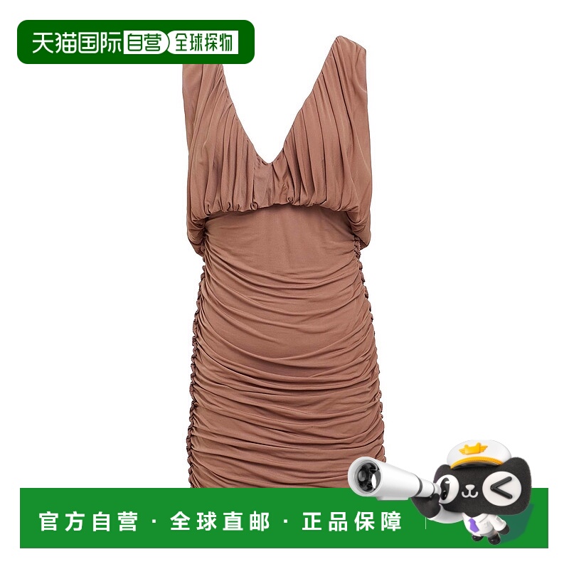 1h可退 香港直邮Saint Laurent 圣罗兰 女士 紧身连衣裙包臀裙