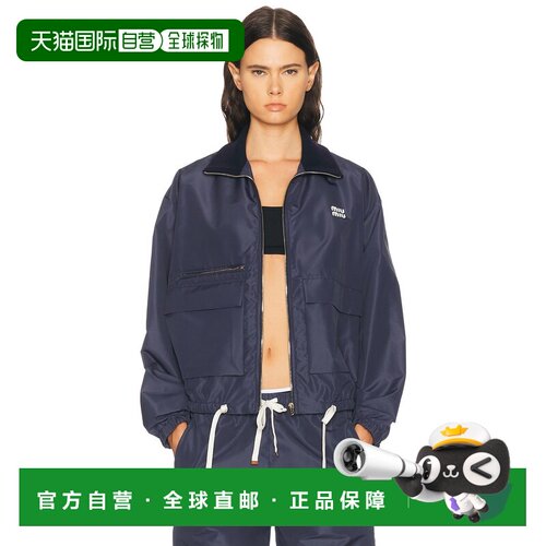 美国直邮Miu Miu 缪缪 女士 Tela Tec 夹克 ML1517