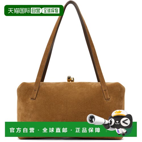 香港直邮Jil Sander 吉尔 桑达 女士 黄褐色小号 Goji Pillow 手