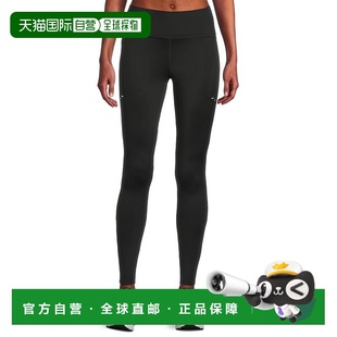 1h可退 香港直邮Nike 耐克 女士 7/8 Running 汗速排纱框高腰带口