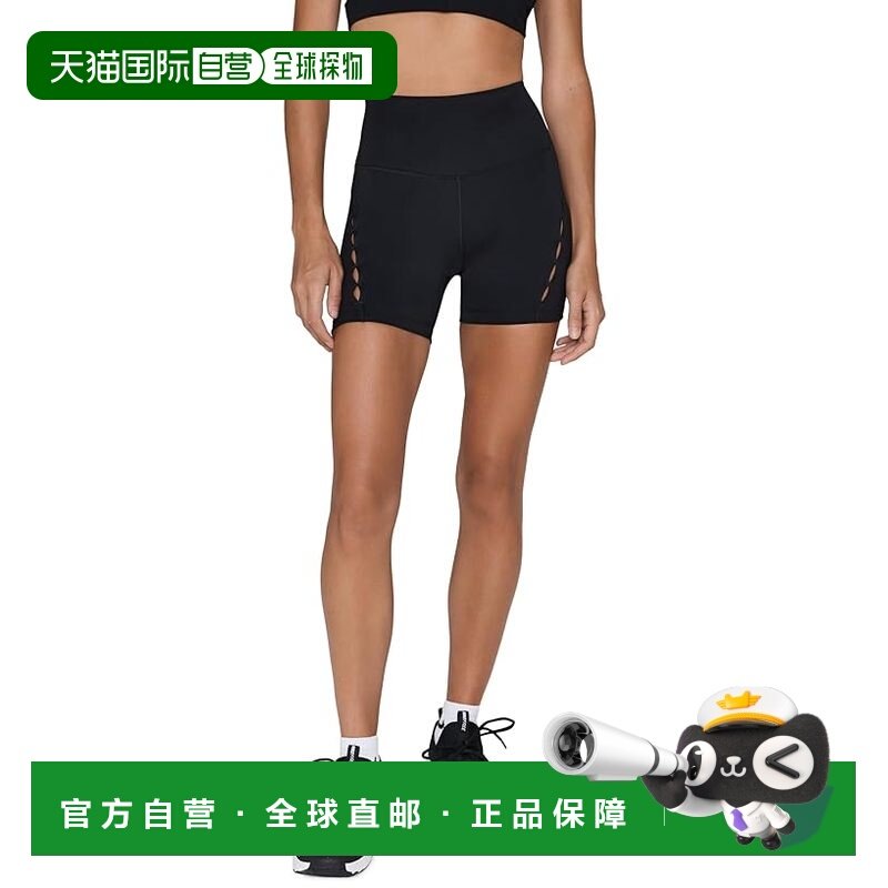 香港直邮Nike 耐克 女士 One 5" Novelty 汗速排高腰短裤,运动服/休闲服装,运动长裤,淘宝优惠券,粉丝福利购,淘宝优惠卷