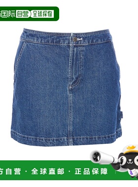 香港直邮A.P.C. 女士 牛仔半身裙 COHETF06435 blue蓝色 舒适时尚