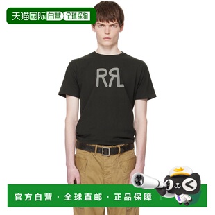 拉夫 劳伦RRL Logo lauren Ranch rrl 黑色 香港直邮ralph 男士