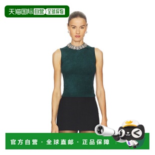 香港直邮Simkhai 6252353K 女士 挂脖上衣 green绿色 Rema 1h可退