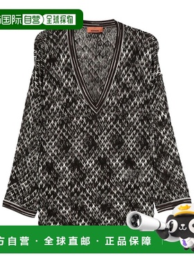 香港直邮Missoni V领毛衣 DS25WN0DBR012N