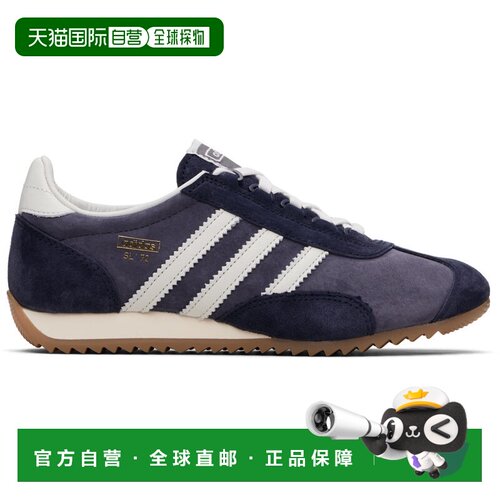 1h可退 香港直邮Adidas 男士 海军蓝 SL 72 Pt 运动鞋 KJ1064Navy