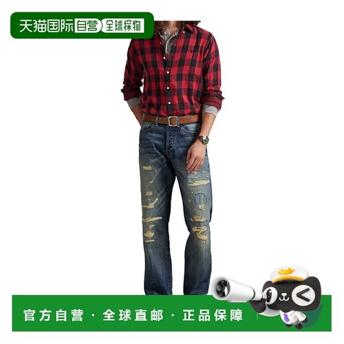 1h可退 香港直邮Polo Ralph Lauren 长袖衬衫 710P00517