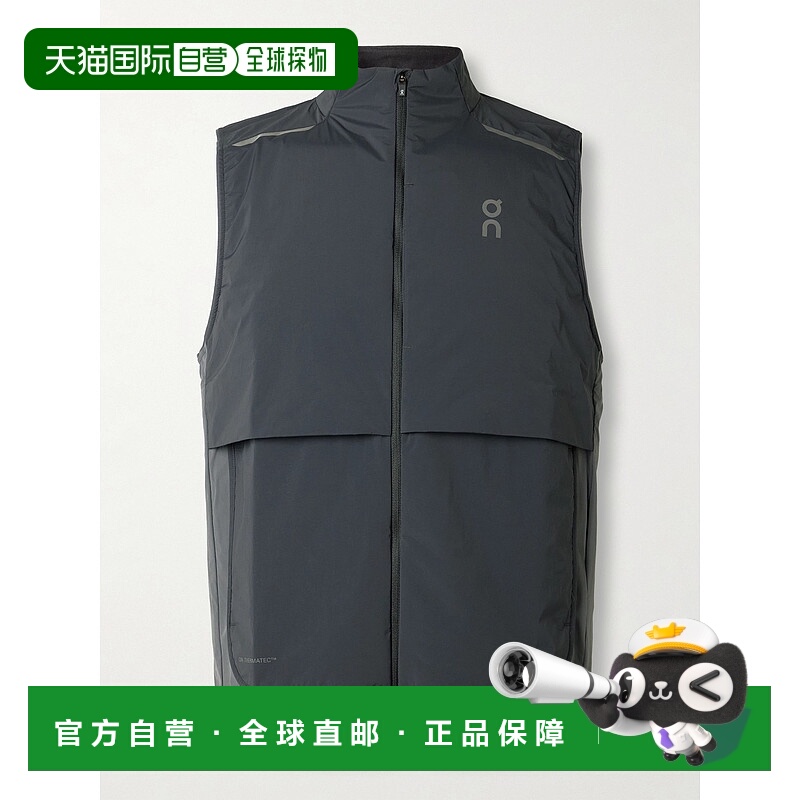 1h可退 香港直邮On 男士 Weather Shell 马甲 1MF30190106002