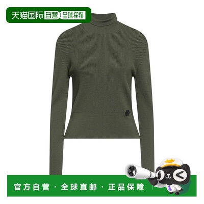 香港直邮Patou 女士 高领上衣 Green绿色 时尚舒适针织衫