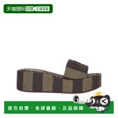 1h可退 crov 条纹厚底凉拖 香港直邮FENDI 女士