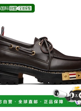 香港直邮Thom Browne 汤姆 布朗 女士 棕色 Vitello Calf Hiking