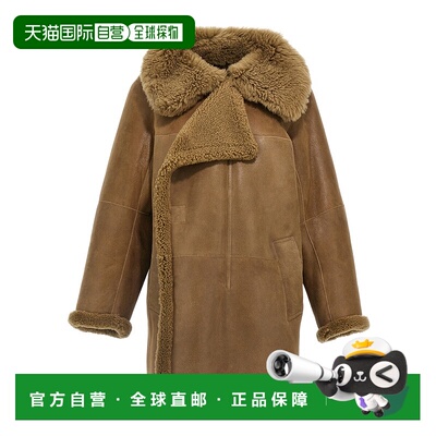 香港直邮Lemaire 不对称风衣大衣 CO1079LL0037