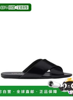 香港直邮Prada 露趾拖鞋 1XX768055F005普拉达女鞋凉鞋