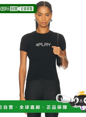 1h可退 香港直邮Coperni 女士 4 Play 童趣T恤 COPJS074PF5012