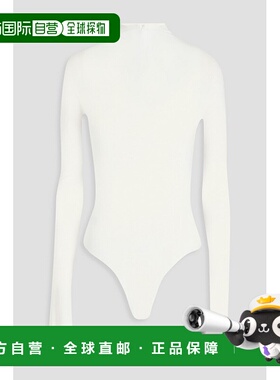 1h可退 香港直邮alaia 女士 长袖连体衣 AA9B02124J050 white白色
