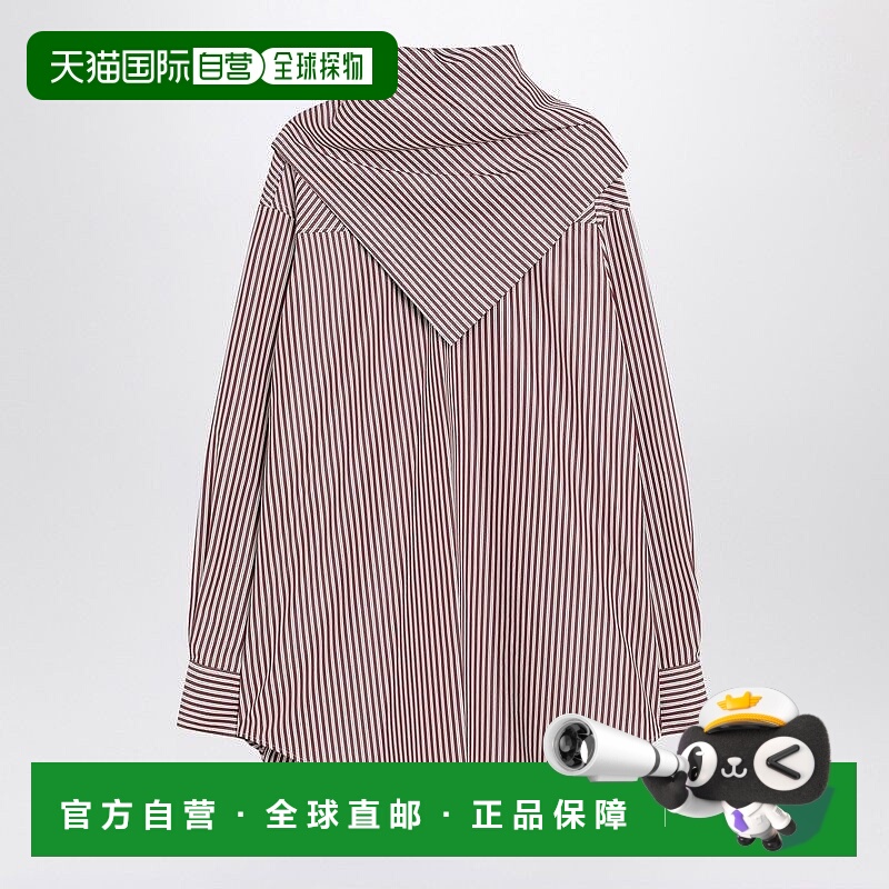 香港直邮Ami Paris 女士 AMI 標誌牌班丹納襯衫 UTP801CO0063