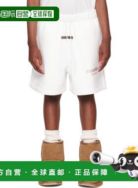 香港直邮Essentials 女童 白色 Fleece Soccer 儿童短裤童装 785S