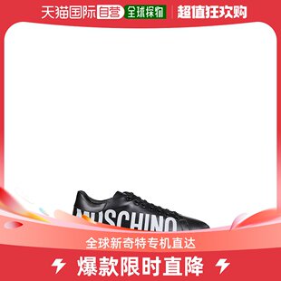 Moschino 徽标印花系带运动鞋 男士 香港直邮Moschino