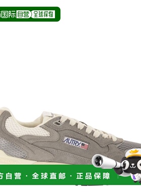 香港直邮AUTRY 男士 HYPERWAY 绒面革网纱训练鞋 HYLMUM15