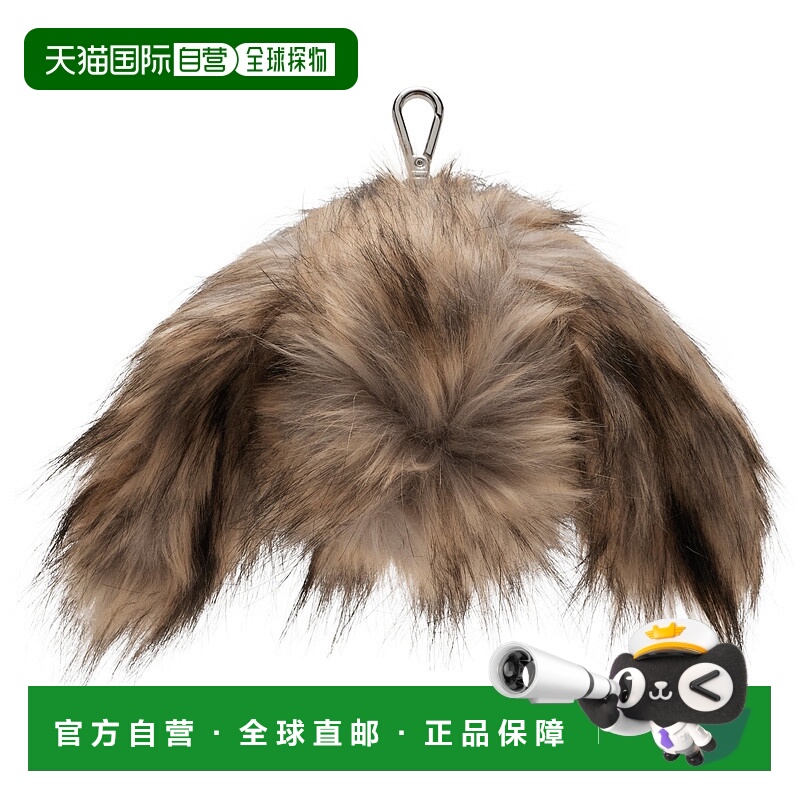 香港直邮Simone Rocha 蒙娜 罗莎 女士 驼色 Faux Fur Hare Coin
