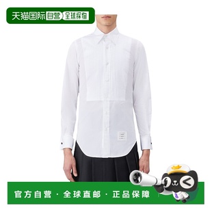 口燕尾服衬衫 香港直邮Thom 袖 法式 MWL205B03113 Browne