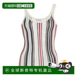 女士 1h可退 葆蝶家 香港直邮Bottega 条纹全棉针织背心上 Veneta